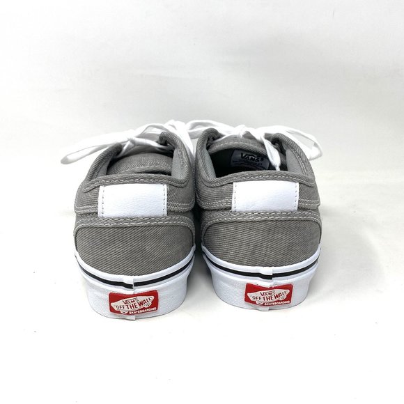 💖MEGA SALE💖VANS Chukka Denim Gray Canvas Lace Up Skate Women's VN0A4BX49BM - Picture 3 of 10